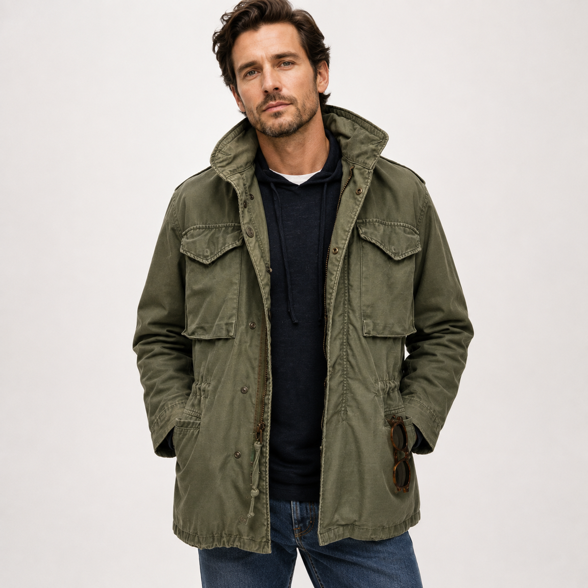 Sebastian Laurent | Luxe Utility Field Jacket