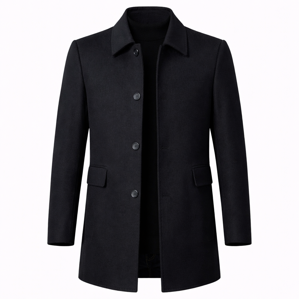 Hugo Beaumont | Luxe Tailored Wool Coat