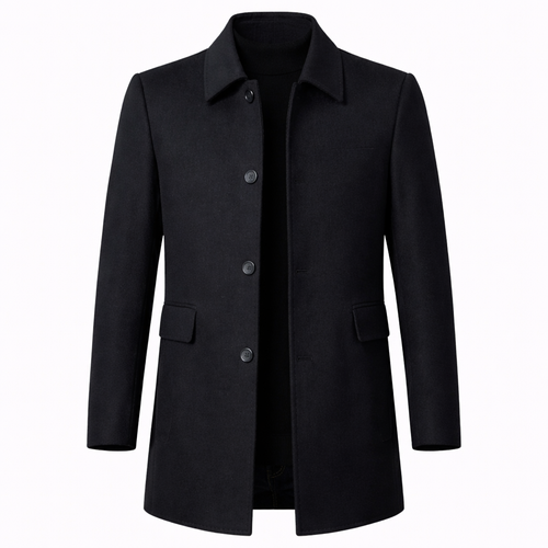 Hugo Beaumont | Luxe Tailored Wool Coat