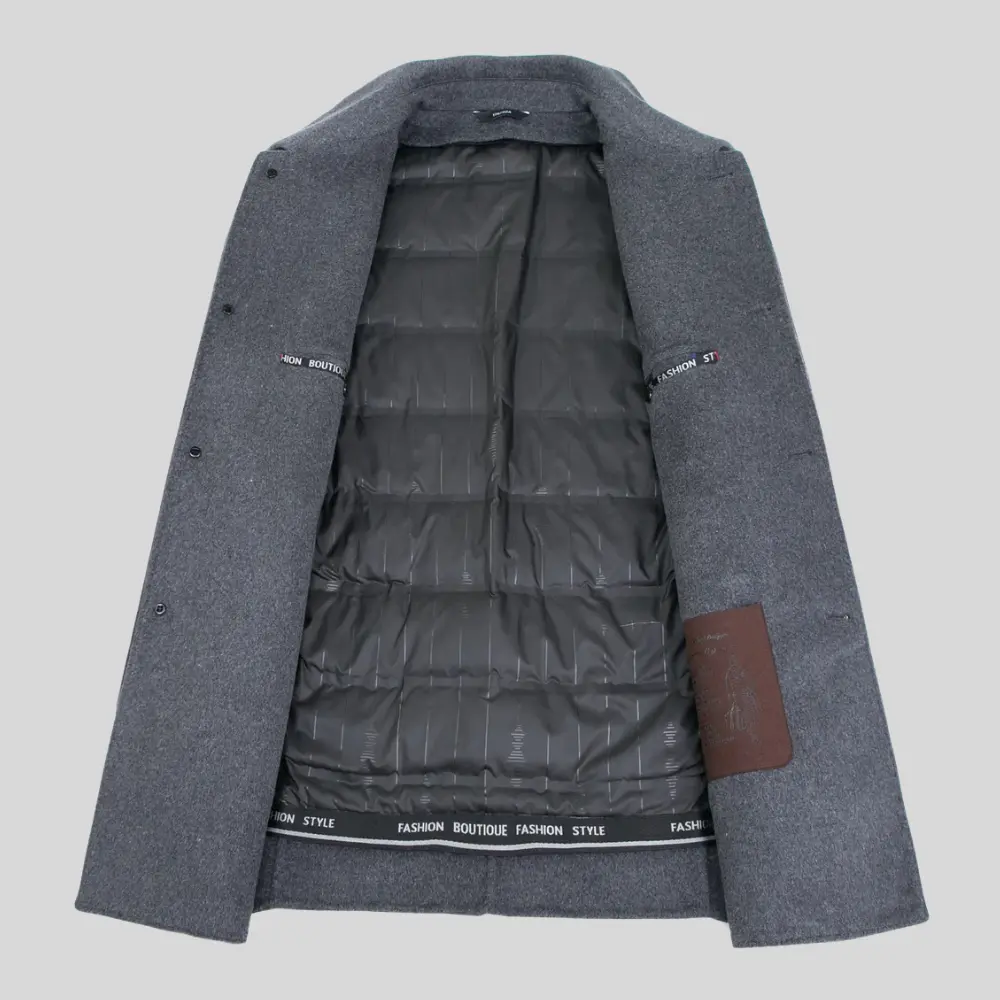 Hugo Beaumont | Luxe Tailored Wool Coat