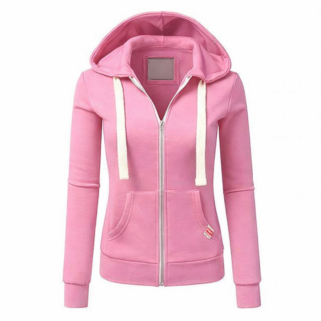 Elodie Marchand | Luxe Zip-Up Hoodie