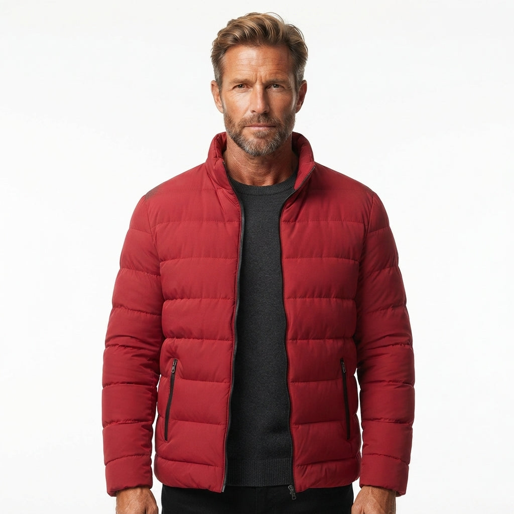 Alessandro Ricci | Luxe Quilted Puffer Jacket