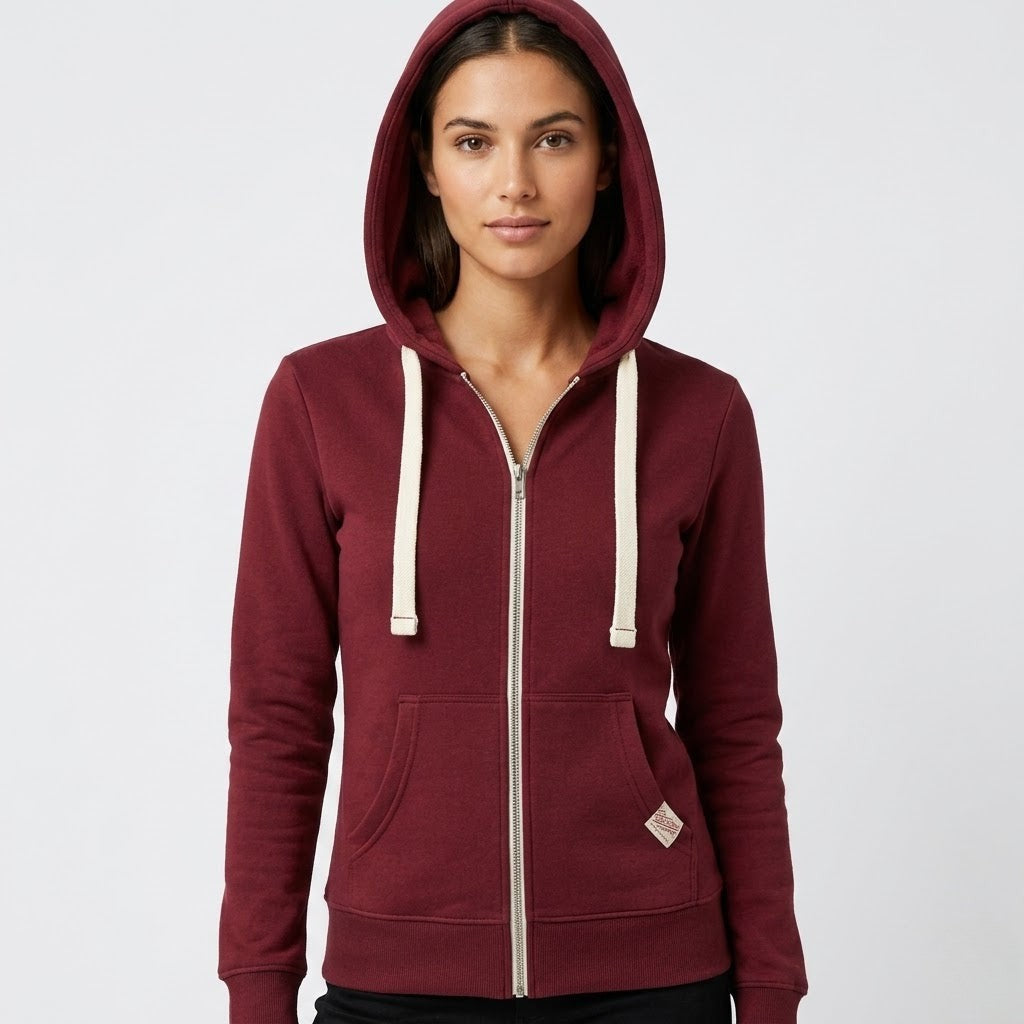 Elodie Marchand | Luxe Zip-Up Hoodie