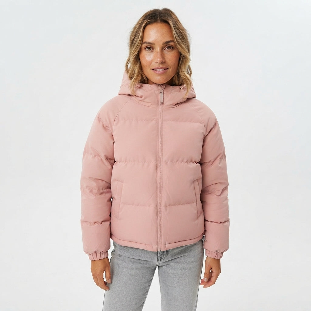 Sophie Delacroix | Luxe Hooded Puffer Jacket
